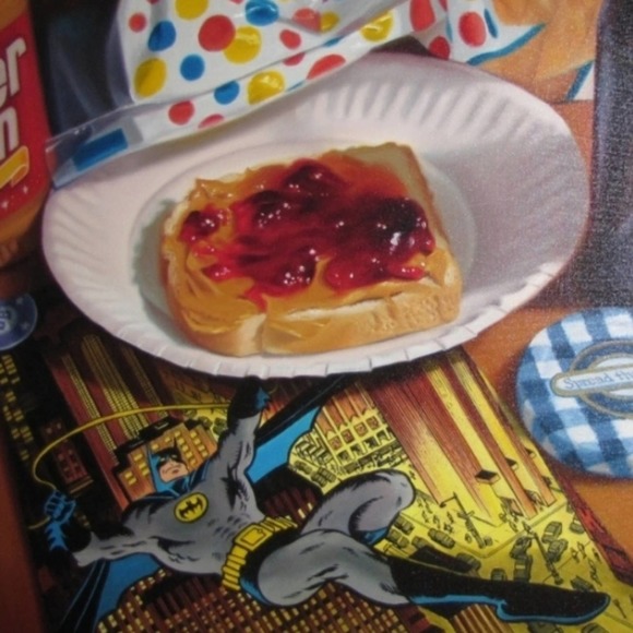 Bateman Super Hero Art Comics Signed Photorealism - Picture 1 of 6